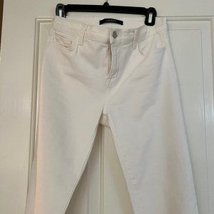 J Brand White Jeans